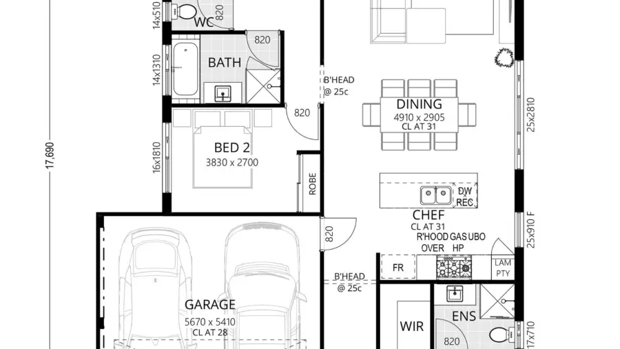 Lot 1024 Floor Plan